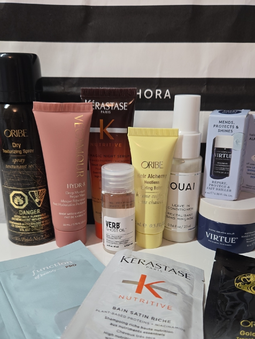 Sephora Luxury Full-Size + Sample Hair Lot: Oribe, Vegamour, Kérastase, & more